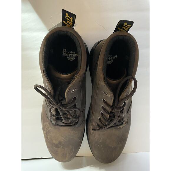 NWT Dr. Marten Size 13 M Bonny Leather Crazy Horse Distressed Dark Brown - Picture 7 of 13